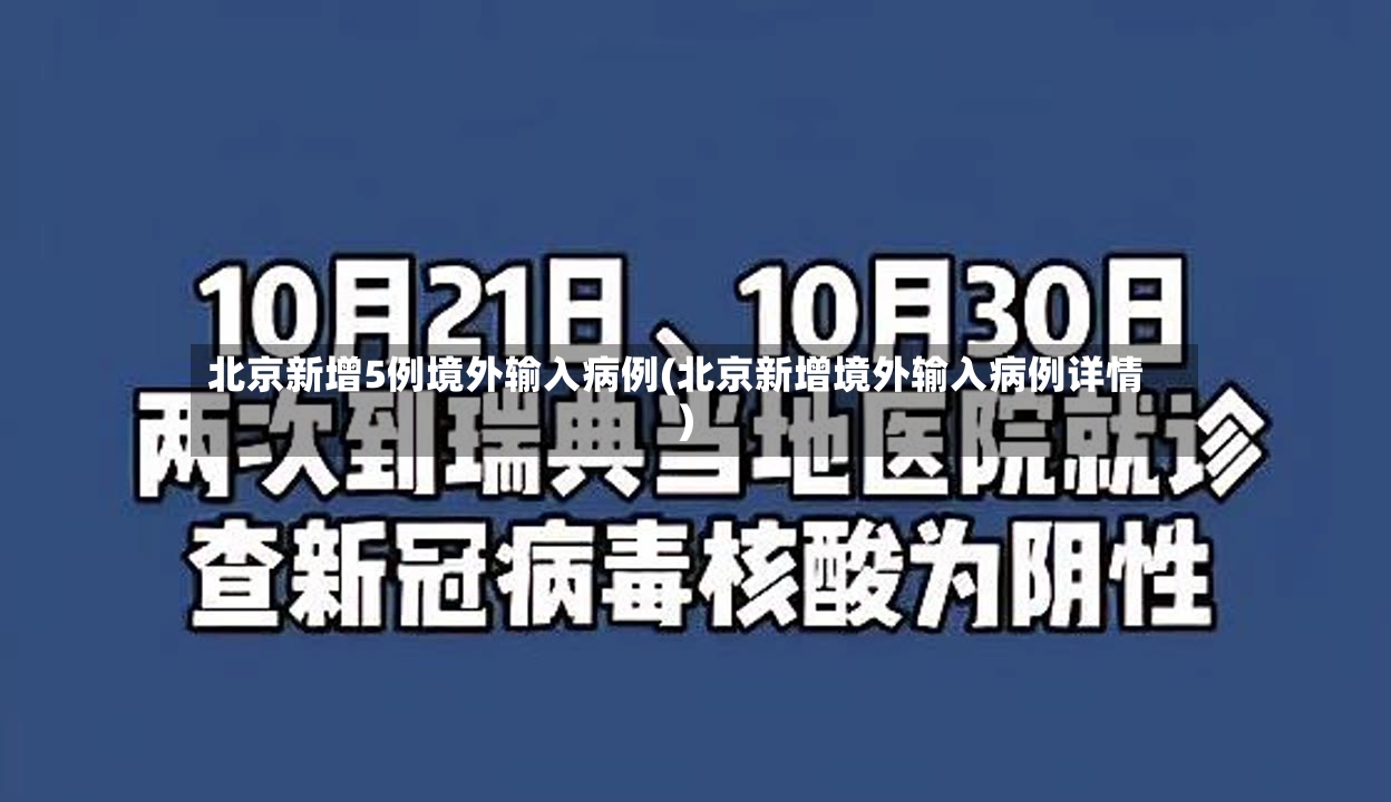 北京新增5例境外输入病例(北京新增境外输入病例详情)