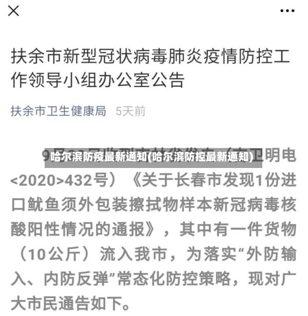 哈尔滨防疫最新通知(哈尔滨防控最新通知)