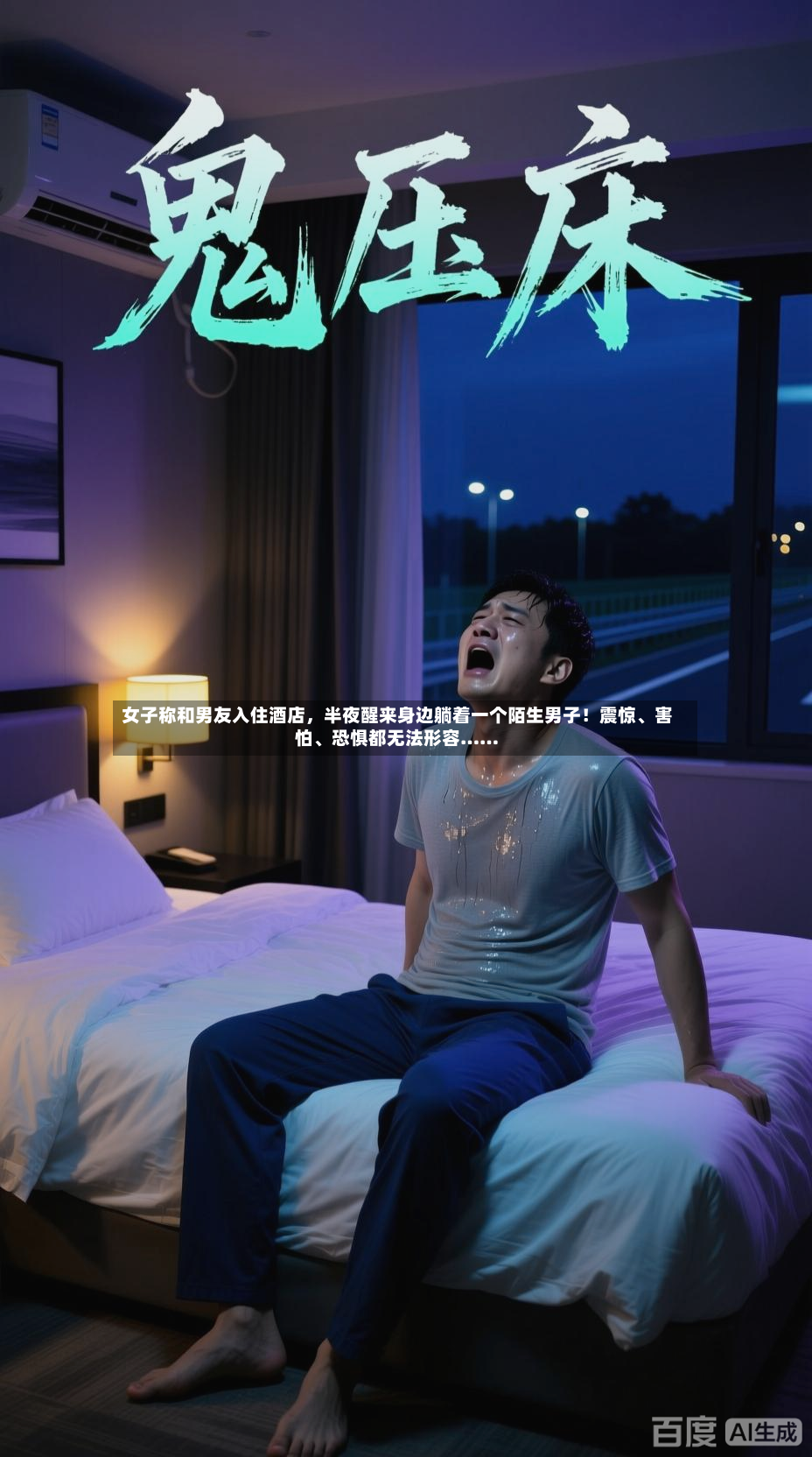 女子称和男友入住酒店，半夜醒来身边躺着一个陌生男子！震惊、害怕、恐惧都无法形容……-第2张图片