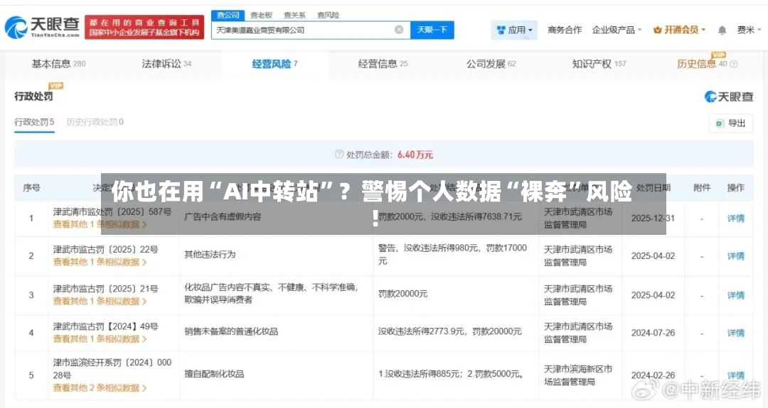 你也在用“AI中转站”？警惕个人数据“裸奔”风险！-第2张图片