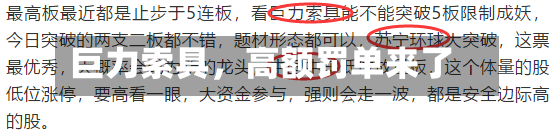 巨力索具，高额罚单来了