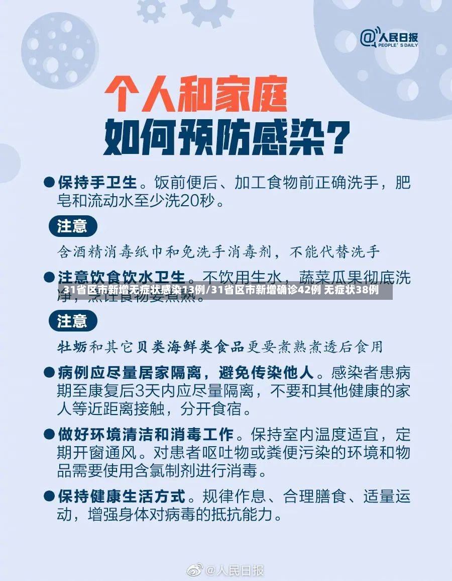 31省区市新增无症状感染13例/31省区市新增确诊42例 无症状38例-第2张图片