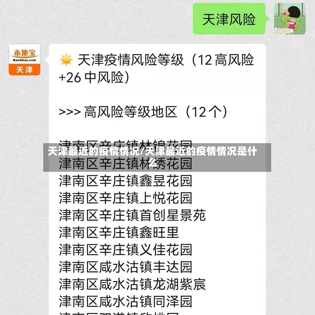 天津最近的疫情情况/天津最近的疫情情况是什么