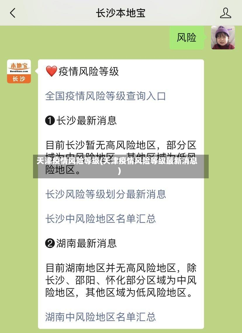 天津疫情风险等级(天津疫情风险等级最新消息)-第2张图片