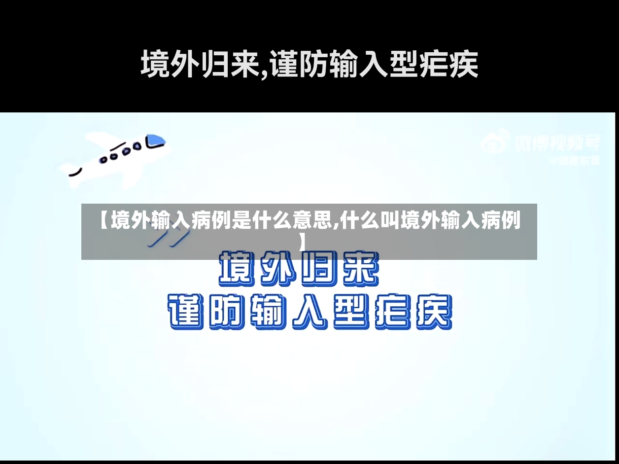 【境外输入病例是什么意思,什么叫境外输入病例】-第3张图片