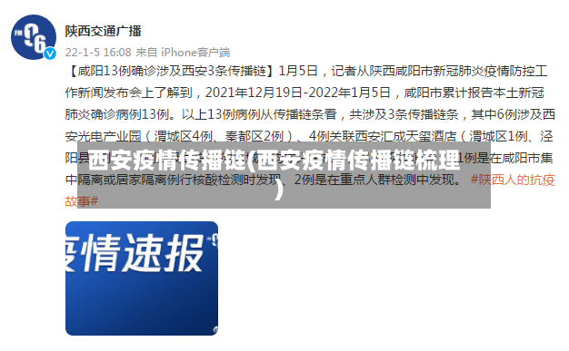 西安疫情传播链(西安疫情传播链梳理)