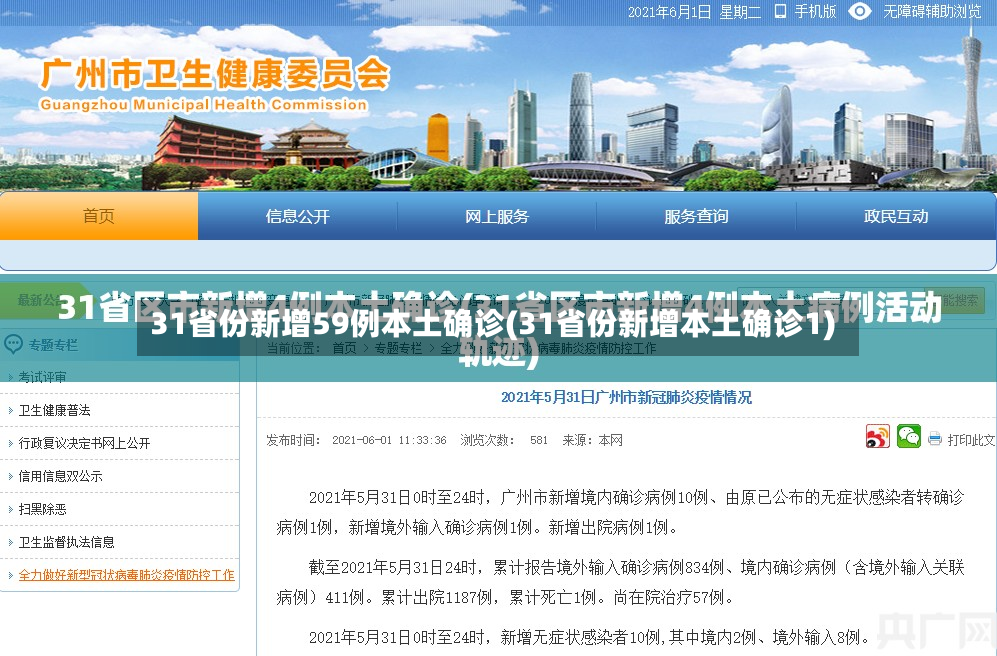 31省份新增59例本土确诊(31省份新增本土确诊1)-第2张图片