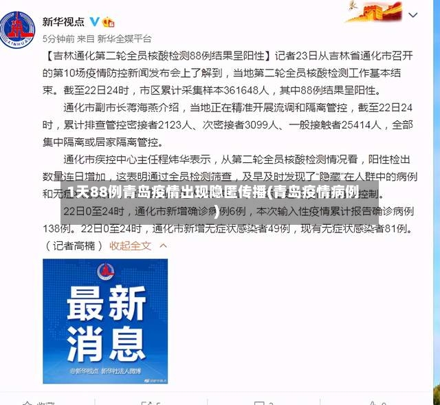 1天88例青岛疫情出现隐匿传播(青岛疫情病例)-第2张图片
