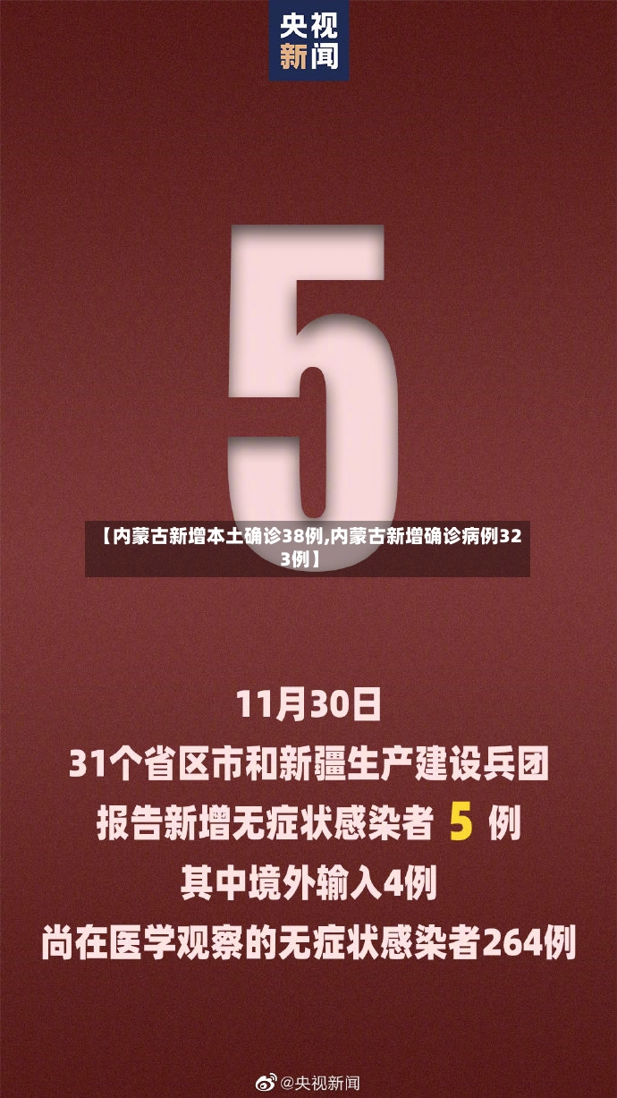 【内蒙古新增本土确诊38例,内蒙古新增确诊病例323例】-第3张图片