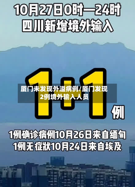 厦门未发现外溢病例/厦门发现2例境外输入人员-第3张图片