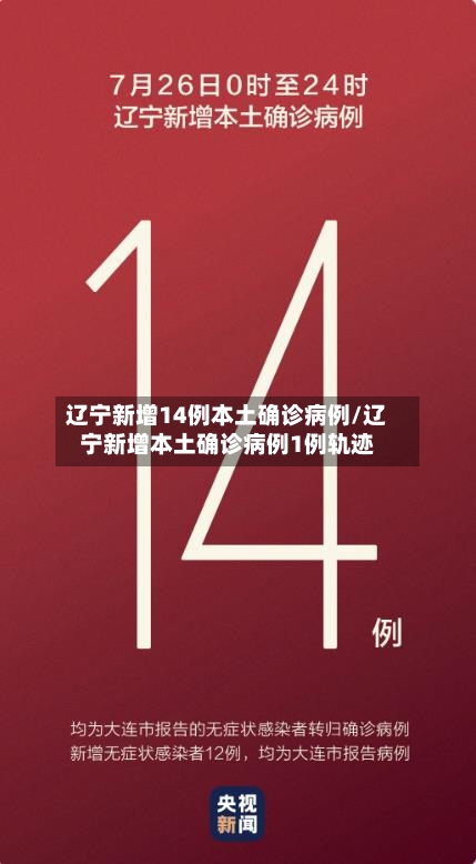 辽宁新增14例本土确诊病例/辽宁新增本土确诊病例1例轨迹