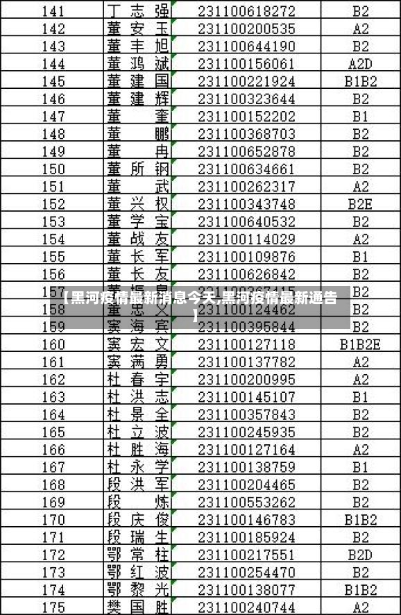 【黑河疫情最新消息今天,黑河疫情最新通告】-第2张图片