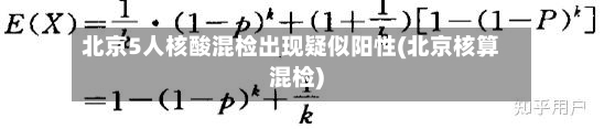 北京5人核酸混检出现疑似阳性(北京核算混检)