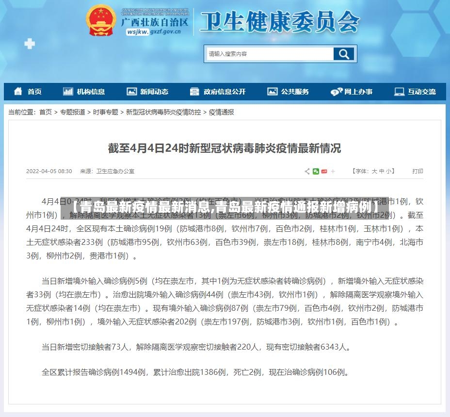 【青岛最新疫情最新消息,青岛最新疫情通报新增病例】-第2张图片