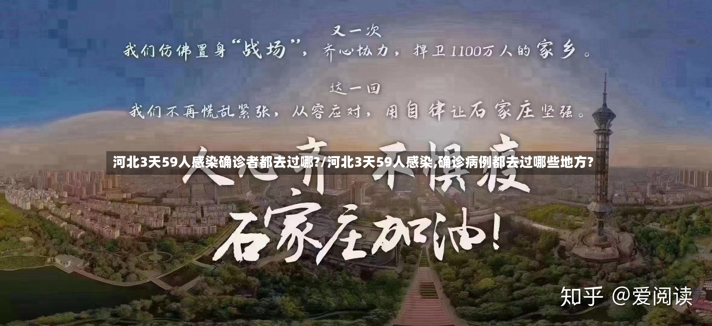 河北3天59人感染确诊者都去过哪?/河北3天59人感染,确诊病例都去过哪些地方?
