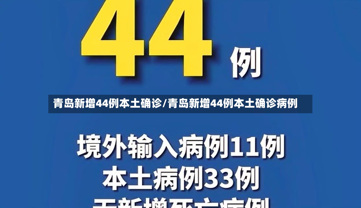 青岛新增44例本土确诊/青岛新增44例本土确诊病例