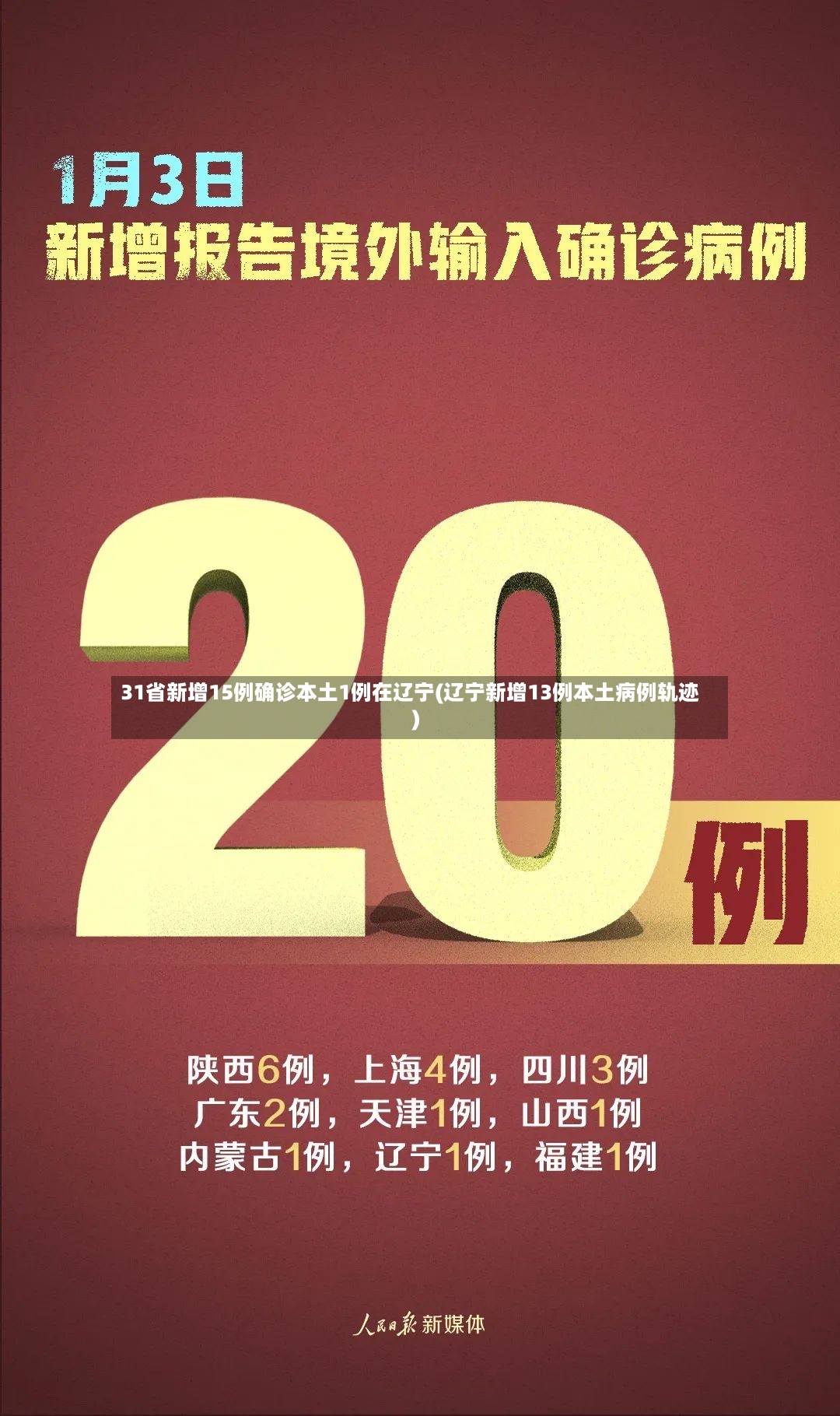31省新增15例确诊本土1例在辽宁(辽宁新增13例本土病例轨迹)-第3张图片