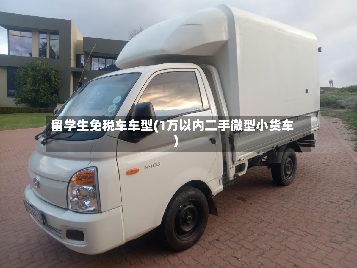 留学生免税车车型(1万以内二手微型小货车)