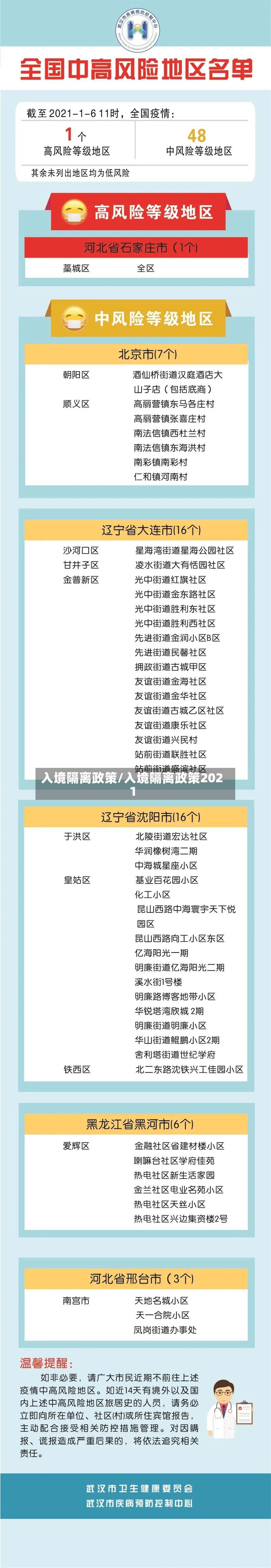 入境隔离政策/入境隔离政策2021-第2张图片