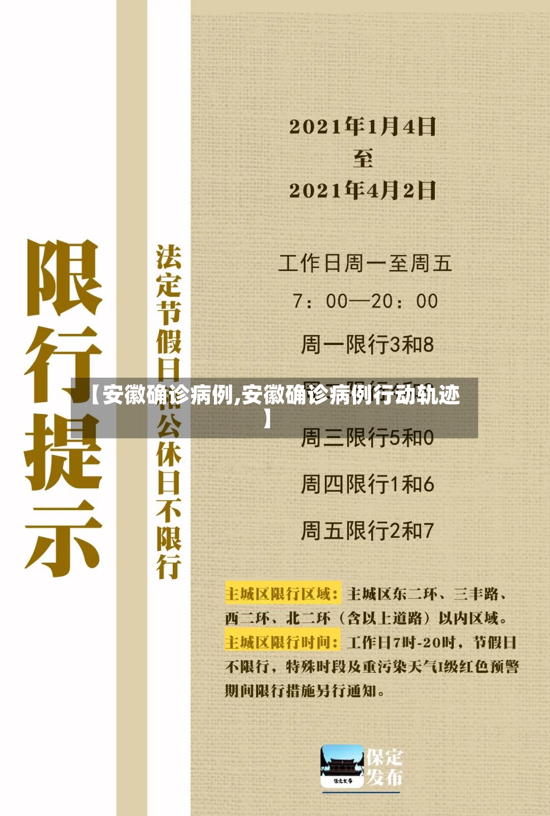 【安徽确诊病例,安徽确诊病例行动轨迹】