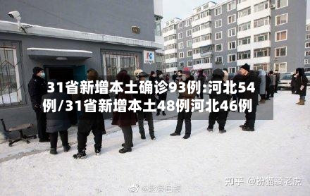 31省新增本土确诊93例:河北54例/31省新增本土48例河北46例-第2张图片