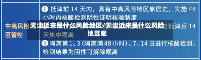 天津近来是什么风险地区/天津近来是什么风险地区呢-第2张图片