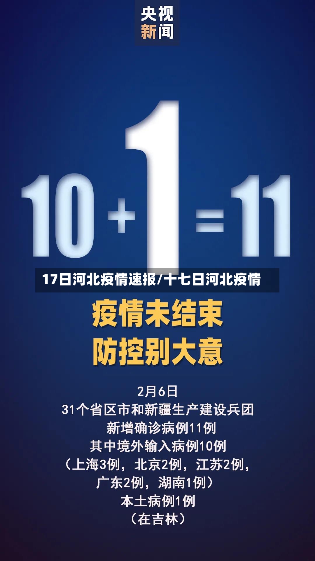 17日河北疫情速报/十七日河北疫情-第3张图片