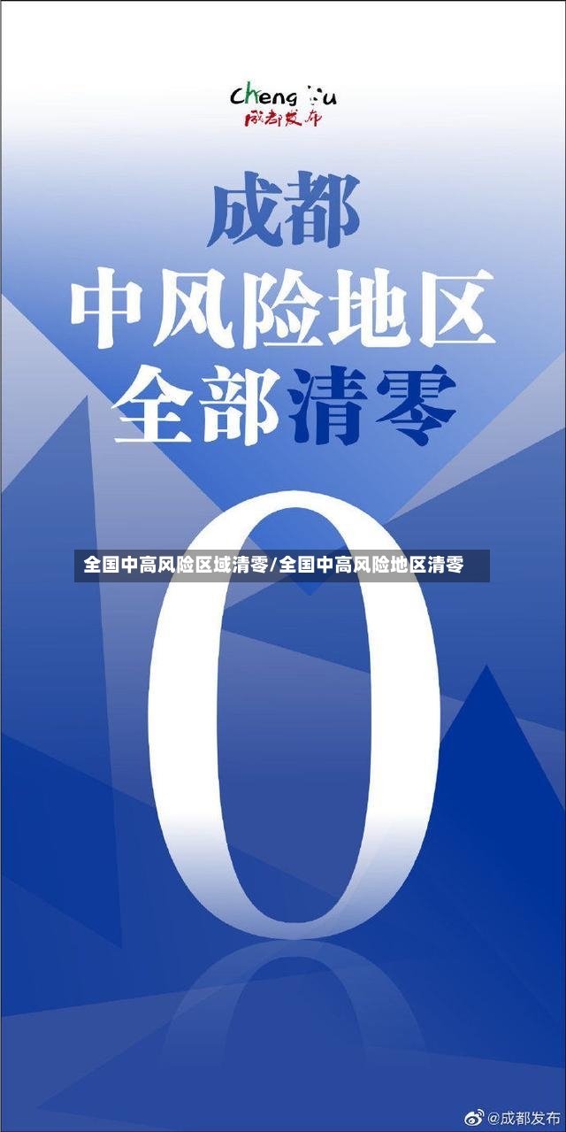 全国中高风险区域清零/全国中高风险地区清零