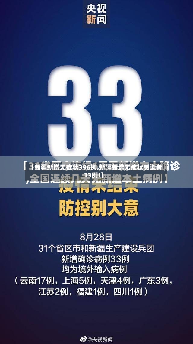 【新疆新增无症状396例,新疆新增无症状感染者13例!】-第3张图片
