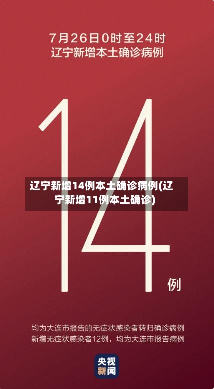 辽宁新增14例本土确诊病例(辽宁新增11例本土确诊)-第2张图片