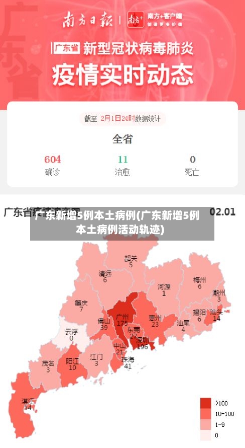 广东新增5例本土病例(广东新增5例本土病例活动轨迹)-第2张图片