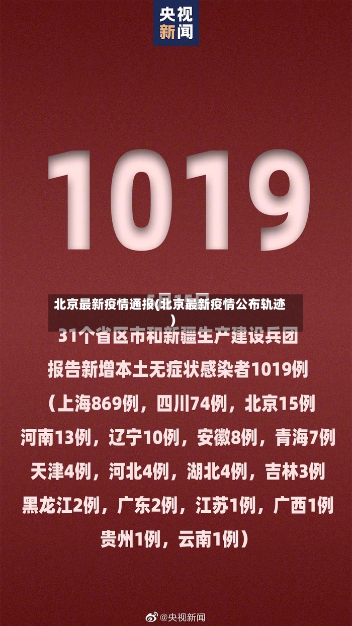 北京最新疫情通报(北京最新疫情公布轨迹)