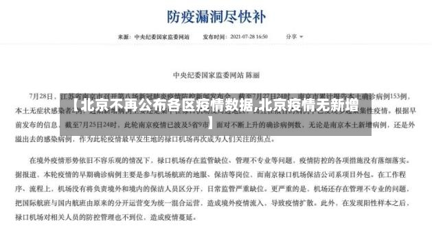 【北京不再公布各区疫情数据,北京疫情无新增】-第2张图片