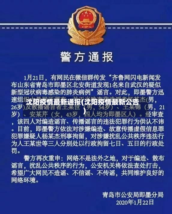 沈阳疫情最新通报(沈阳疫情最新公告)-第2张图片